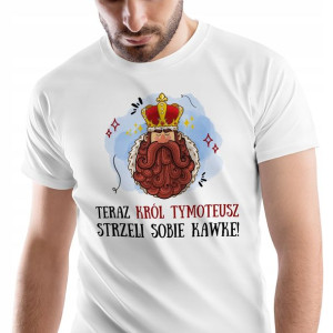T-Shirt Męski Dla Tymoteusza Koszulka L Prezent