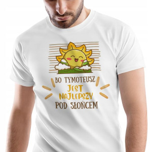 T-Shirt Męski Dla Tymoteusza Koszulka L Prezent