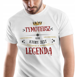 T-Shirt Męski Dla Tymoteusza Koszulka M Prezent