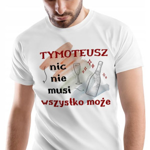 T-Shirt Męski Dla Tymoteusza Koszulka S Prezent