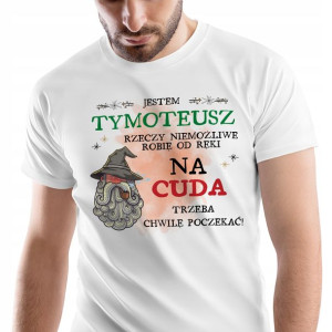 T-Shirt Męski Dla Tymoteusza Koszulka XL Prezent