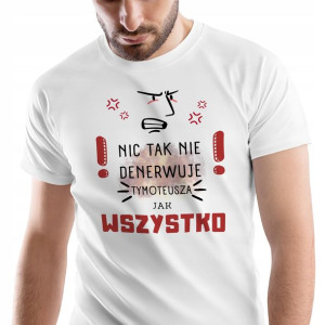 T-Shirt Męski Dla Tymoteusza Koszulka XXL Prezent