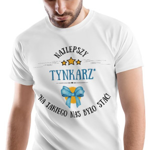 T-Shirt Męski Dla Tynkarza Koszulka XL Prezent