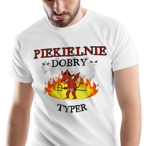 T-Shirt Męski Dla Typera Koszulka L Prezent