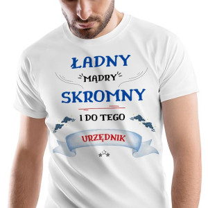 T-Shirt Męski Dla Urzędnika Koszulka S Prezent