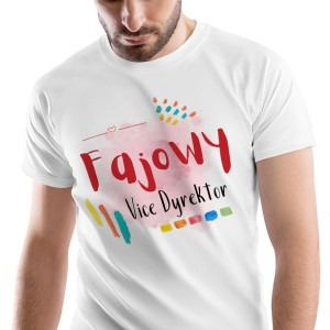 T-Shirt Męski Dla Vice Dyrektora Koszulka M