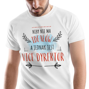 T-Shirt Męski Dla Vice Dyrektora Koszulka Prezent