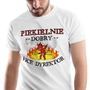 T-Shirt Męski Dla Vice Dyrektora Koszulka Prezent
