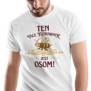 T-Shirt Męski Dla Vice Kierownika Koszulka M
