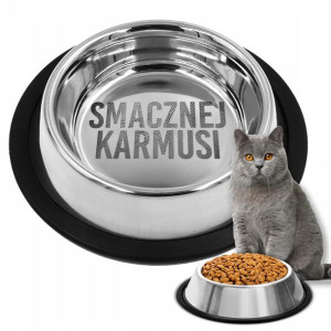 Miska dla Kota 0,24 Grawer Smacznej Karmusi Wzory