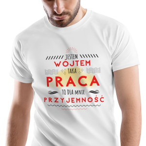 T-Shirt Męski Dla Wójta na Urodziny S Prezent