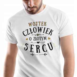 T-Shirt Męski Dla Wojtka Koszulka L Prezent