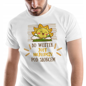 T-Shirt Męski Dla Wojtka Koszulka L Prezent