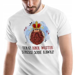 T-Shirt Męski Dla Wojtka Koszulka S Prezent