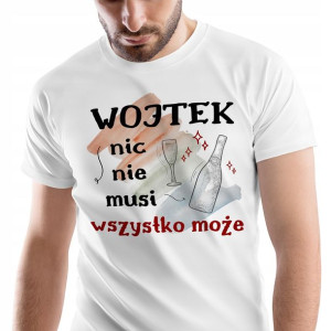 T-Shirt Męski Dla Wojtka Koszulka XL Prezent