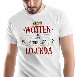 T-Shirt Męski Dla Wojtka Koszulka XXL Prezent