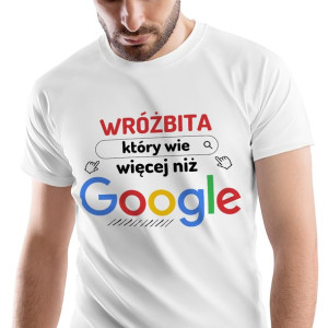 T-Shirt Męski Dla Wróżbity Koszulka XXL Prezent