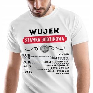 T-Shirt Męski Dla Wujka Koszulka L Prezent