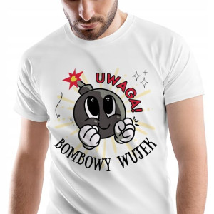 T-Shirt Męski Dla Wujka Koszulka M Prezent