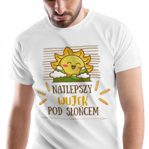 T-Shirt Męski Dla Wujka Koszulka XL Prezent