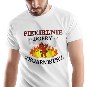 T-Shirt Męski Dla Zegarmistrza na Urodziny M