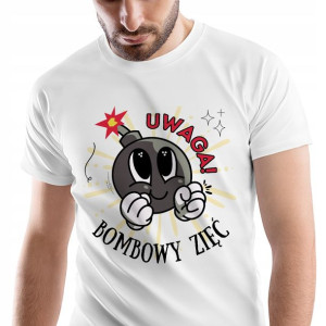 T-Shirt Męski Dla Zięcia Koszulka M Prezent