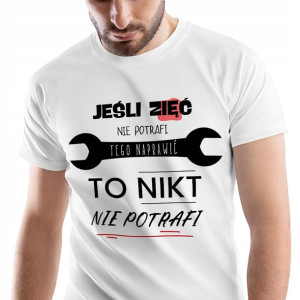 T-Shirt Męski Dla Zięcia Koszulka S Prezent