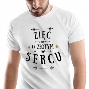 T-Shirt Męski Dla Zięcia Koszulka S Prezent