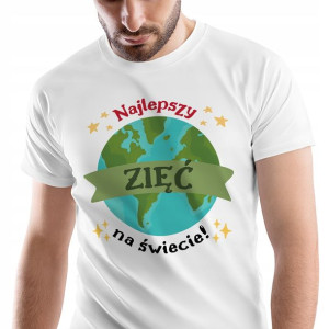 T-Shirt Męski Dla Zięcia Koszulka S Prezent