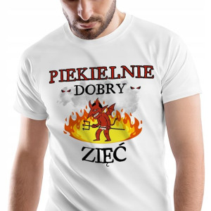 T-Shirt Męski Dla Zięcia Koszulka XL Prezent