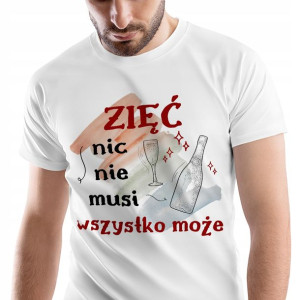 T-Shirt Męski Dla Zięcia Koszulka XXL Prezent