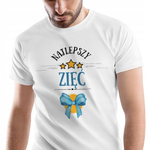 T-Shirt Męski Dla Zięcia Koszulka XXL Prezent