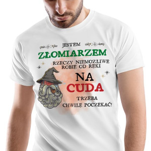 T-Shirt Męski Dla Złomiarza Koszulka XXL Prezent