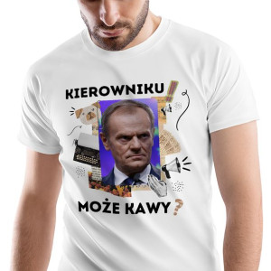 T-Shirt Męski Dold Tusk Tuska L Prezent