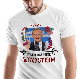 T-Shirt Męski Dold Tusk Tuska L Prezent