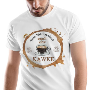 T-Shirt Męski Elektromechanika Koszulka M Prezent
