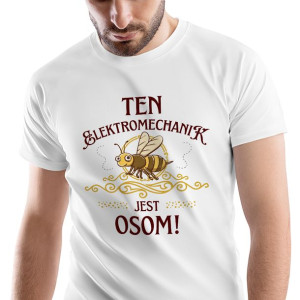 T-Shirt Męski Elektromechanika Koszulka XL Prezent