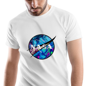 T-Shirt Męski Galaxy Astro NASA space Koszulka