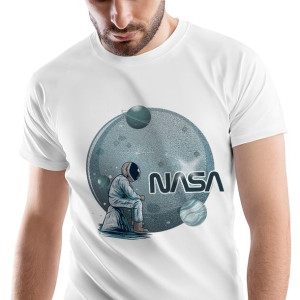 T-Shirt Męski Galaxy Astro NASA space Koszulka