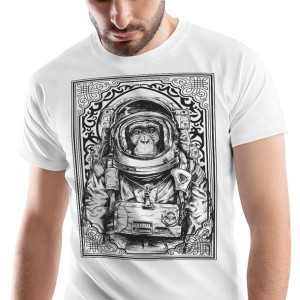 T-Shirt Męski Galaxy Astro NASA space Koszulka