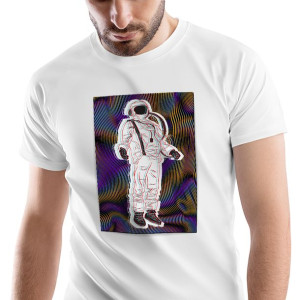 T-Shirt Męski Galaxy Astro NASA space Koszulka