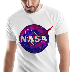 T-Shirt Męski Galaxy Astro NASA space Koszulka