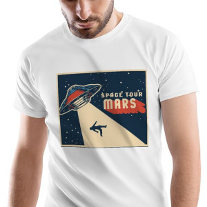 T-Shirt Męski Galaxy Astro SA space Koszulka L