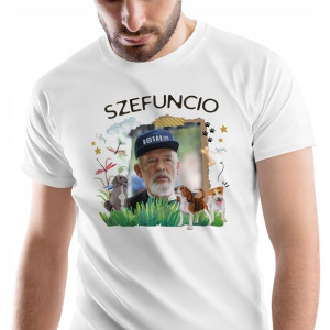 T-Shirt Męski Korwin Mikke Koszulka XL Prezent
