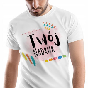 T-Shirt Męski Koszulka L Podkoszulek Polidraw