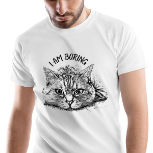 T-Shirt Męski Kotki Kotek Koszulka XL Prezent