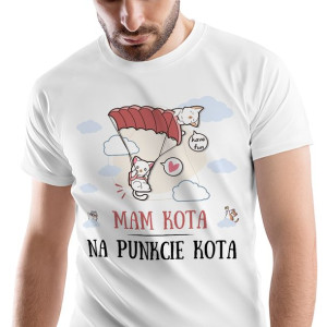 T-Shirt Męski Kotki Kotek Koszulka XXL Prezent