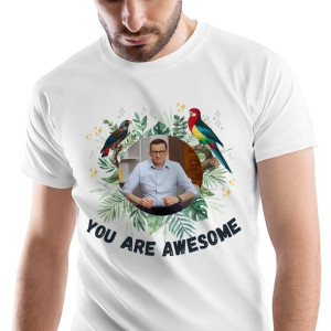 T-Shirt Męski Mateusz Morawiecki Pis L na M