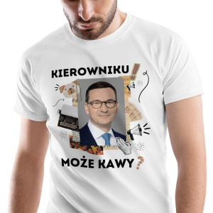 T-Shirt Męski Mateusz Morawiecki Pis L Prezent