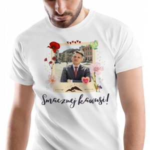 T-Shirt Męski Mentzen Koszulka L Prezent
